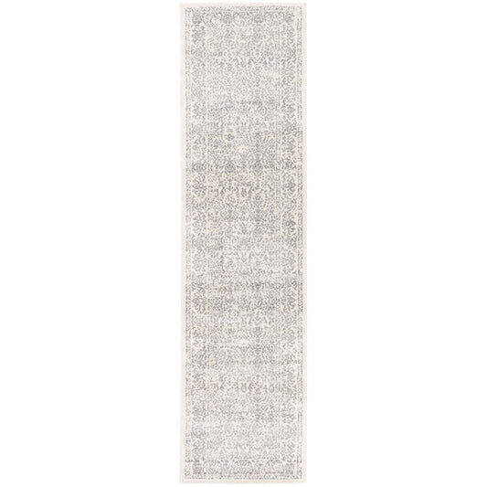 Tapis oriental gris / ivoire DeSoto 2'7" x10' Runner
