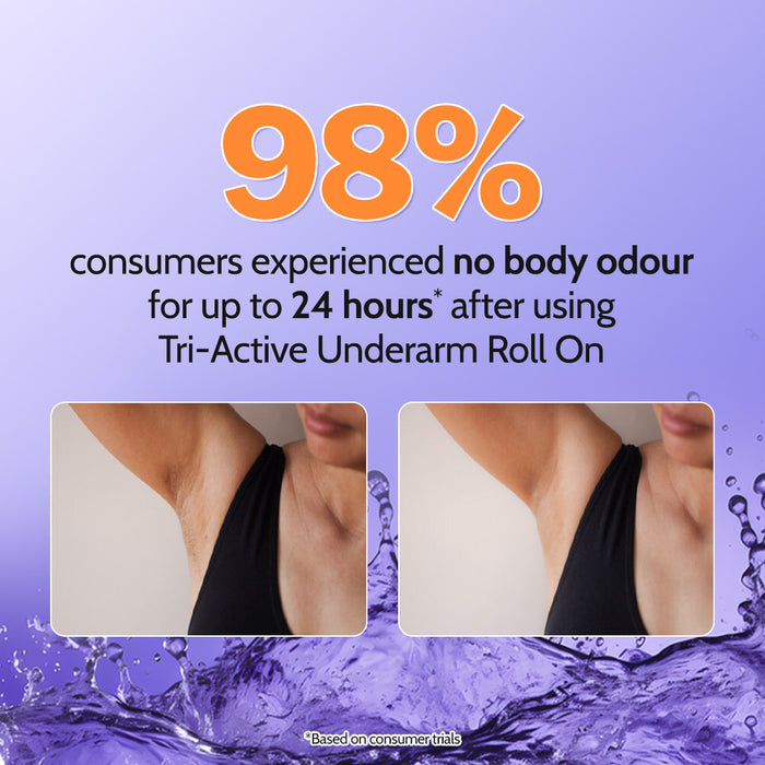 The Daily Care Duo | Exfoliating Body Wash - 236ml & Tri-Active Underarm Roll On - 40ml