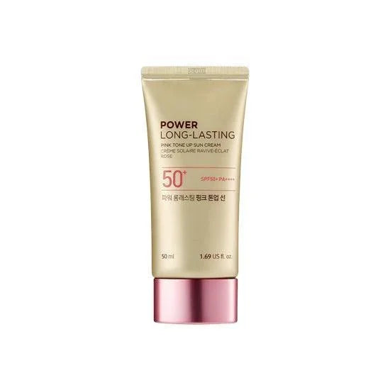 [THE FACE SHOP] Power Long-Lasting Pink Tone Up Sun Cream SPF 50+ PA++++ 50ml - Ballagrio