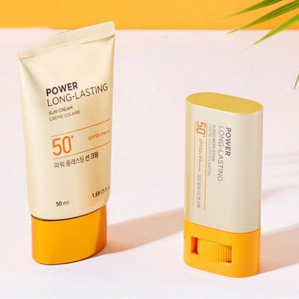 [THE FACE SHOP] Power Long-Lasting Sun Cream SPF 50+ PA+++ 50ml - Ballagrio