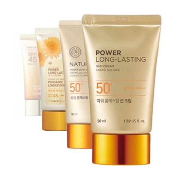 [THE FACE SHOP] Power Long-Lasting Sun Cream SPF 50+ PA+++ 50ml - Ballagrio