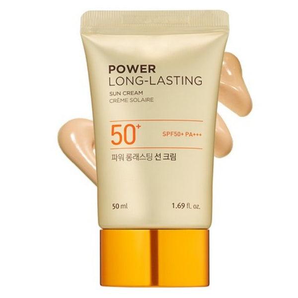 [THE FACE SHOP] Power Long-Lasting Sun Cream SPF 50+ PA+++ 50ml - Ballagrio