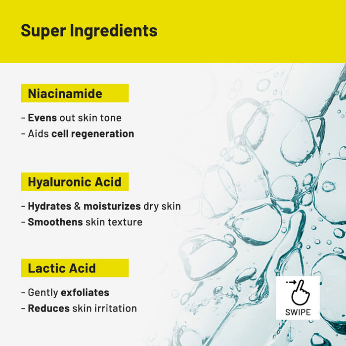 The Feel-Good Body Combo | Exfoliating Body Wash - 236 ml & Neck Knee Elbow Brightening Roll On - 40 ml
