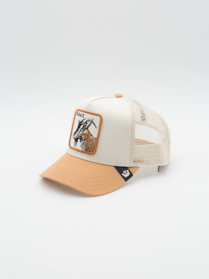 The Goat Trucker White/Camel