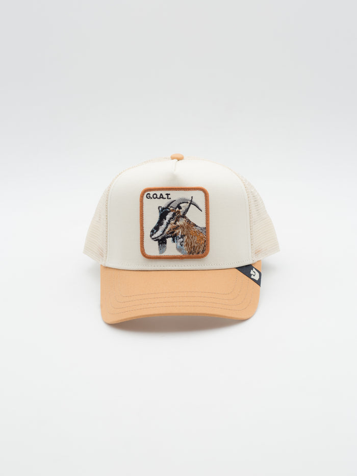 The Goat Trucker White/Camel