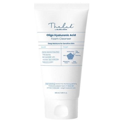 THE LAB by BLANC DOUX Oligo Hyaluronic Acid Foam Cleanser 120ml - Komiko Beauty
