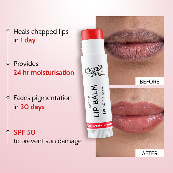 The Lip Duo | Cherry & Natural - 4.5 gm Each