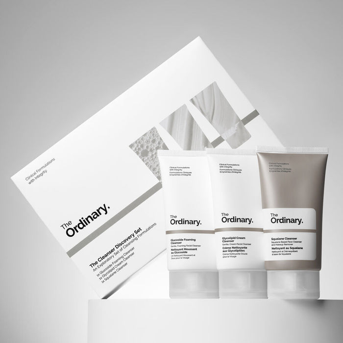 THE ORDINARY The Cleanser Discovery Set بكج العناية بالبشرة من ذا اورديناري
