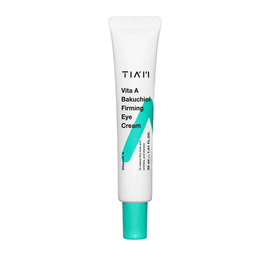 TIAM Vita A Bakuchiol Firming Eye Cream كريم العين بالباكتشيول المضاد للتجاعيد والخطوط من تيام