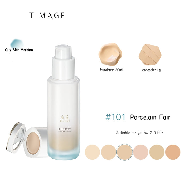 #101 Porcelain Fair (oily skin)