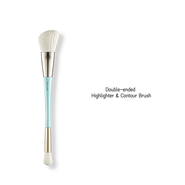 Double-ended highlighter & Contour Brush