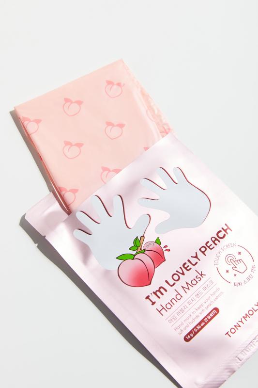TONYMOLY I'm Lovely Peach Hand mask قناع اليدين بالخوخ