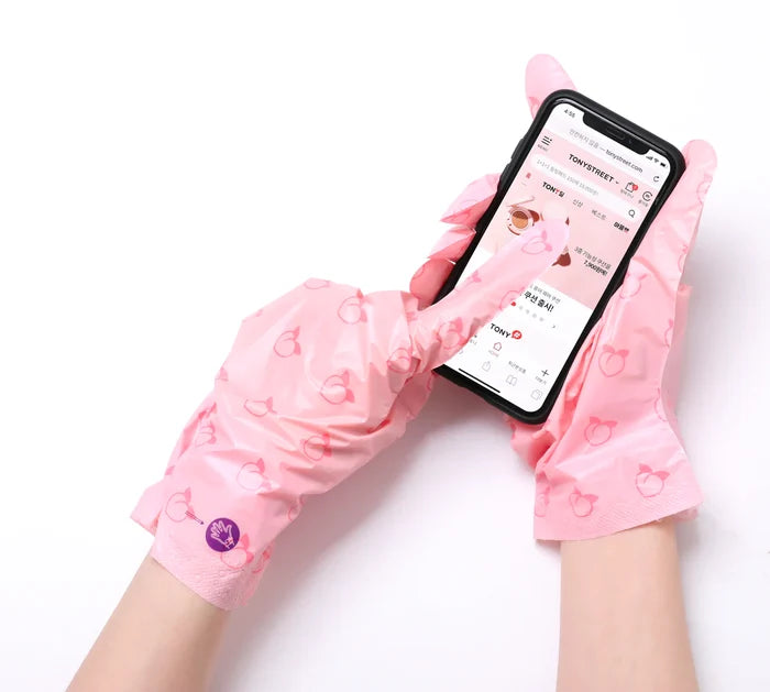 TONYMOLY I'm Lovely Peach Hand mask قناع اليدين بالخوخ