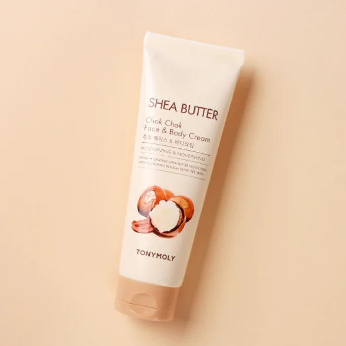 TONYMOLY Shea Butter Chok Chok Face & Body Cream كريم مرطب للوجه والجسم