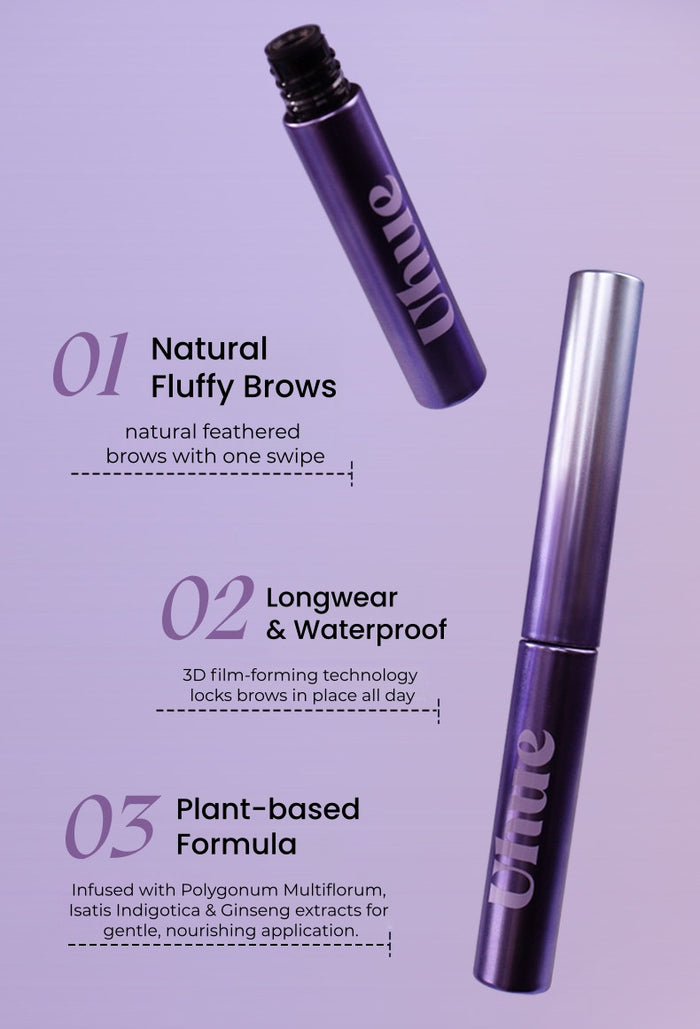 Uhue Velvet Waterproof Long-wear Eyebrow Tint Cream T5648