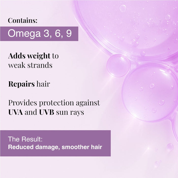 Ultra Smoothing Hair Serum With Vitamin E & Omega 3, 6 & 9 - 100 ml | Pack of 2