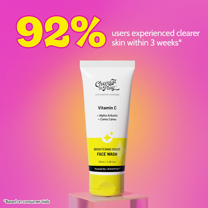 Vitamin C Face Care Combo | Brightening Boost Face Wash & 10% Vitamin C Face Serum