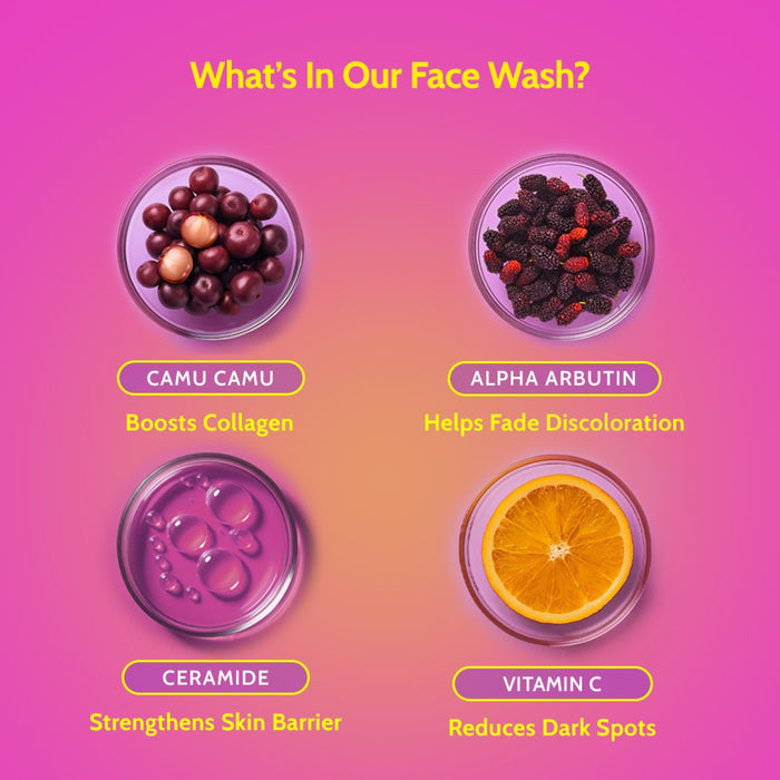 Vitamin C Face Care Combo | Brightening Boost Face Wash & 10% Vitamin C Face Serum