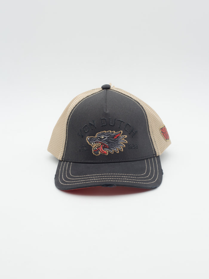WILD/12 Trucker Black/Beige