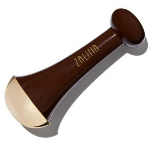 ZALINA Ayurvedic Kansa Wand - Sculpt and Detoxify Facial Massager
